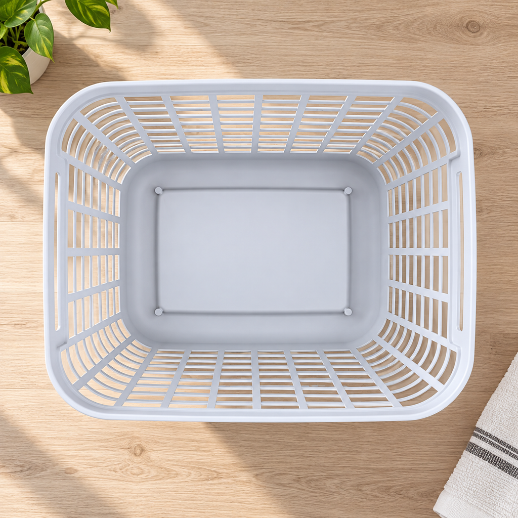 Rolling Laundry Basket with Wheels
