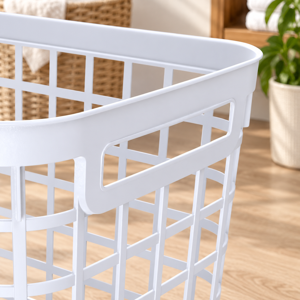 Rolling Laundry Basket with Wheels