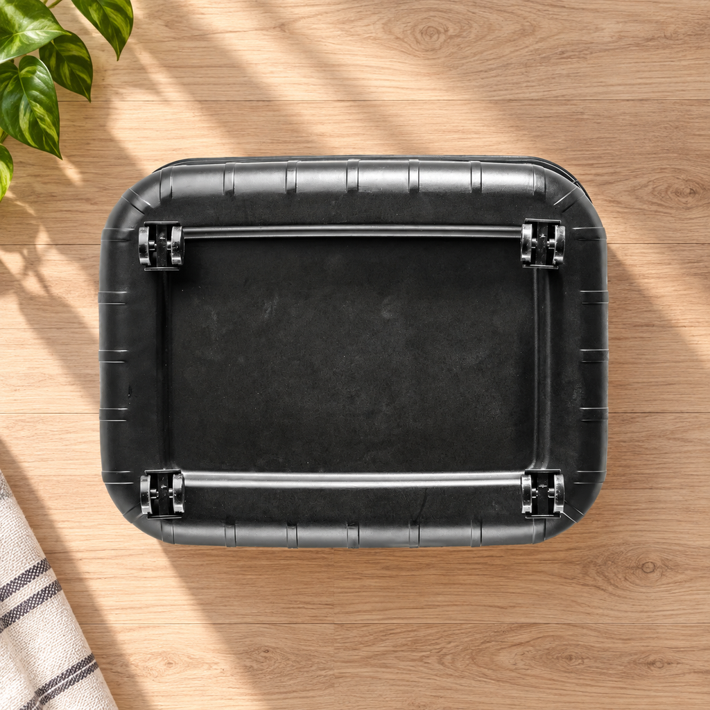 Rolling Laundry Basket with Wheels